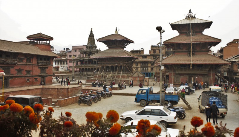 Unterwegs in Kathmandu